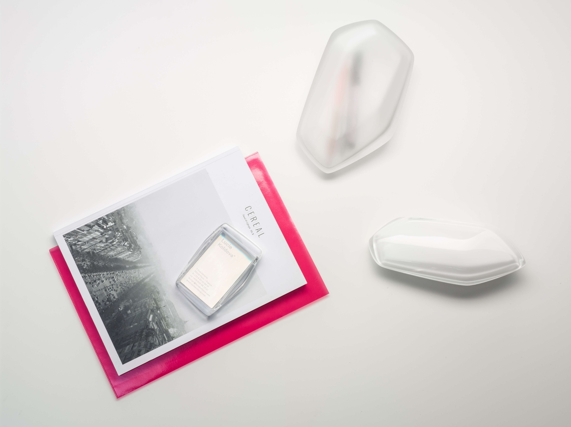 Brush series of carpets (Chevalier Edition), Puro collection of lighting (Brokis), Flini collection (Lexon)